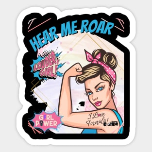 Girl power Sticker